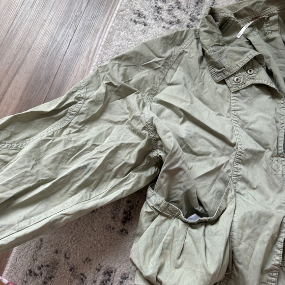Free People Cropped Utility Jacket - Picture 4 of 5